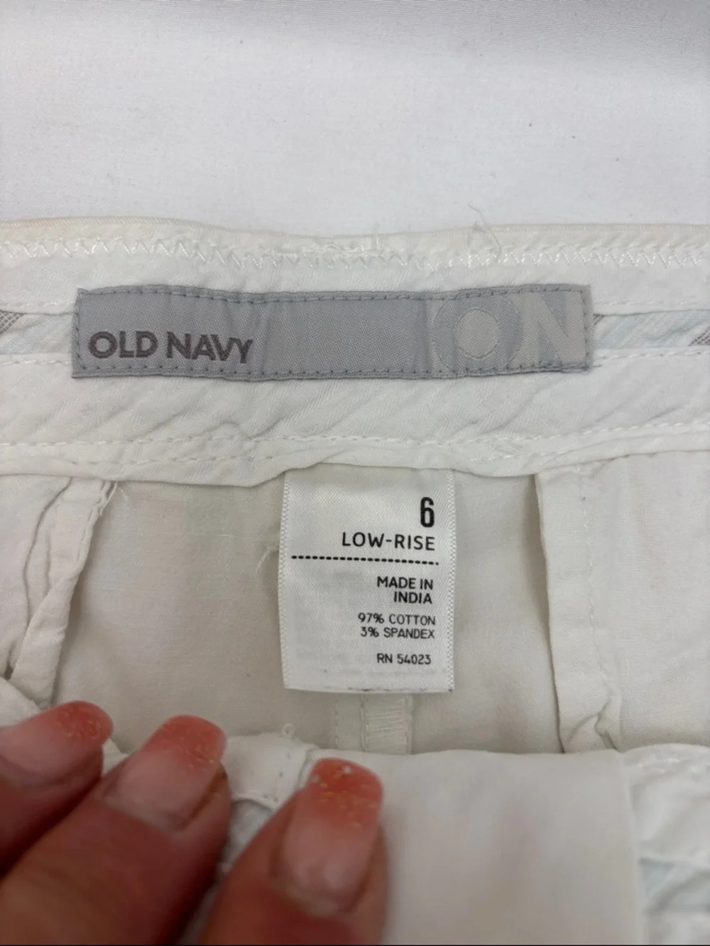 Old Navy crisp white